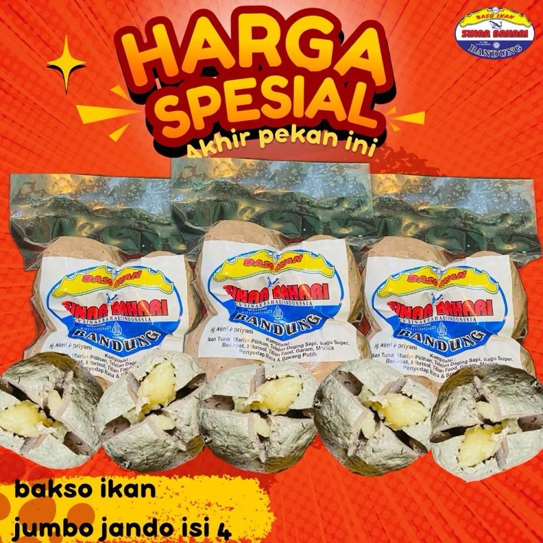 

Bakso Ikan Jumbo Jando Isi 4 | sinarbahari. bdg Nugi
