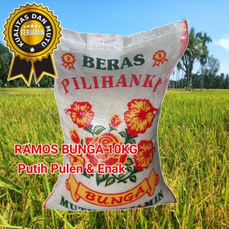 

Beras Slyp Super Bunga Kembang 10kg Pulen Enak Fress Baru Nugi
