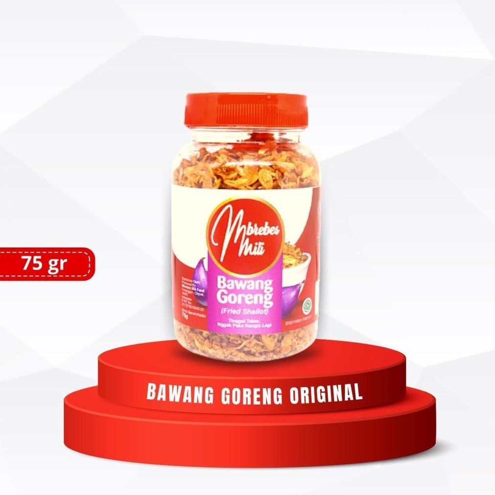 

Bawang Goreng Tanpa Tepung Asli Brebes Renyah Dan Wangi Rasa Original 75g Nugi
