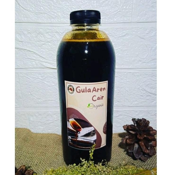 

GULA AREN CAIR ASLI 1 liter Brown sugar asli 100% Nugi