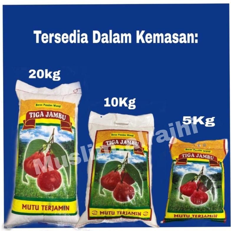 

Beras Tiga Jambu 5kg, 10kg, 20kg Kualitas Terjamin Nugi