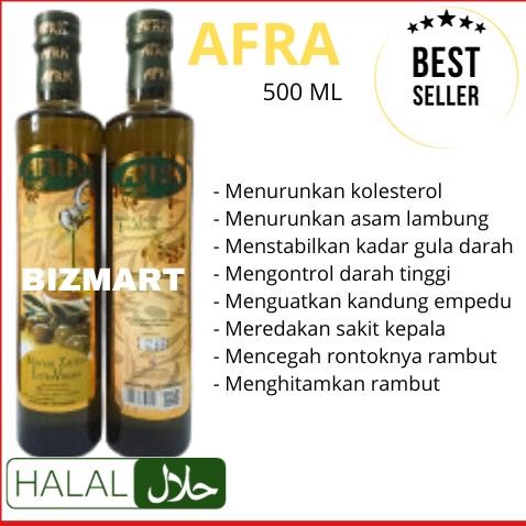 

Minyak Zaitun AFRA 500 ml Asli Extra Virgin Zaitun Nugi
