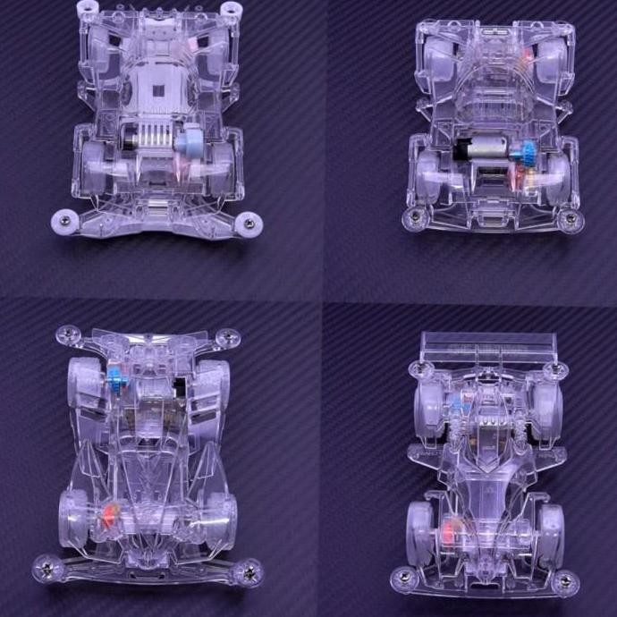 Mini 4Wd Merk Daxing Seri Full Clear Version