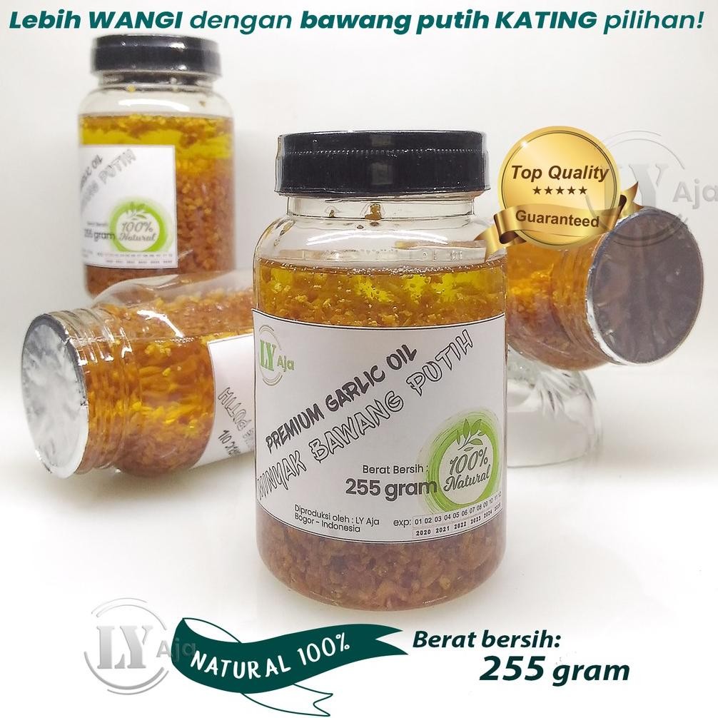 

Minyak Bawang Putih KATING Goreng 255 Gram / Premium Garlic Oil LY Aja 255 Gr Nugi