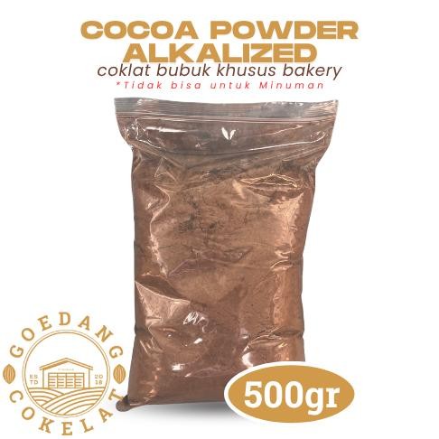 

Cokelat Bubuk 500gr Murni Tanpa Gula | Cocoa Powder Premium | Alkalized Brown | Khusus Baking & Olahan Kue Nugi