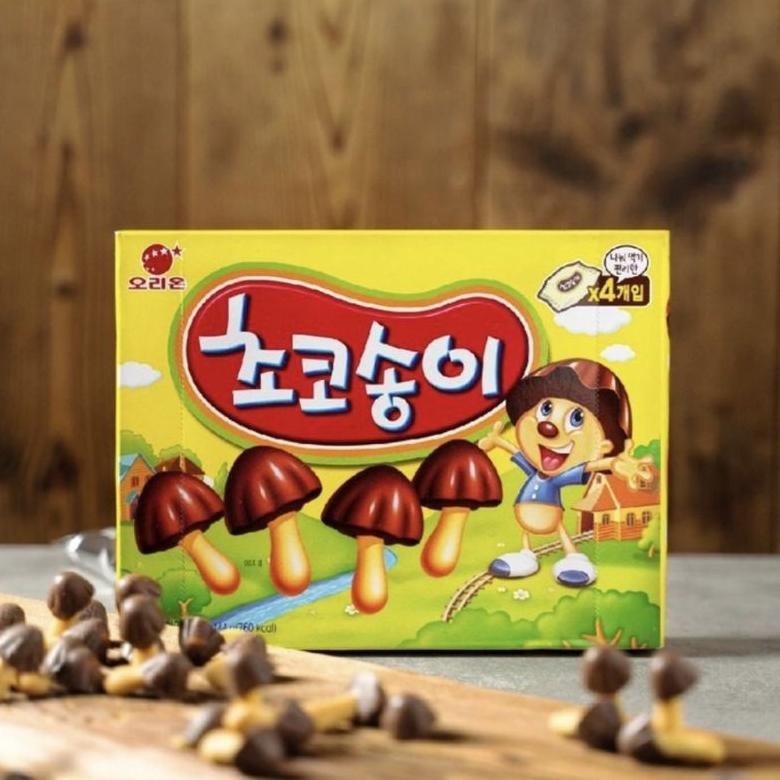 

READY STOCK Orion Chocoboy / Biskuit Bentuk Jamur Dengan Coklat 50Gr