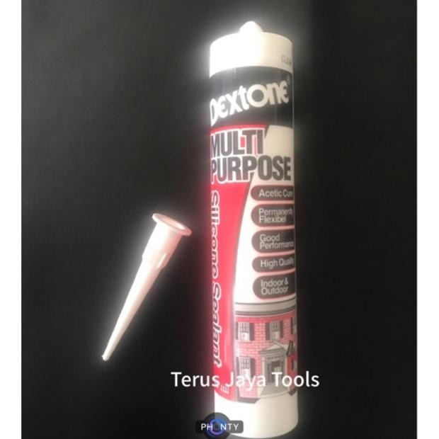 

DEXTONE Lem Silicone Botol Black Hitam Lem Kaca Aquarium