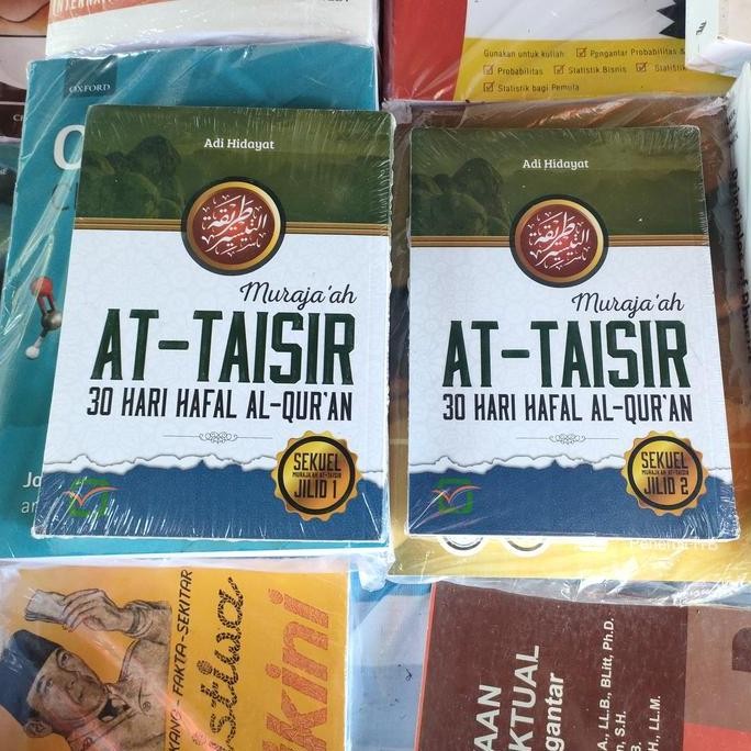 buku muraja'ah AT - TAISIR 30 HARI HAFAL AL- QURAN EDISI 1&2
