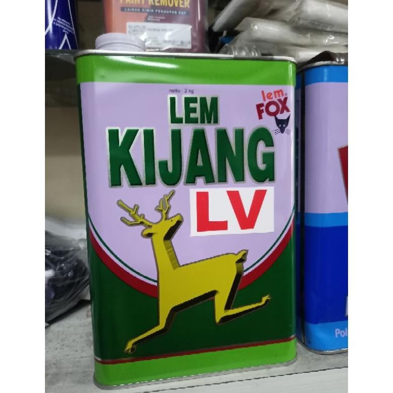 

LEM FOX KUNING KIJANG 2.5KG LEM KAET SENDAL KULIT KAYU L KARET