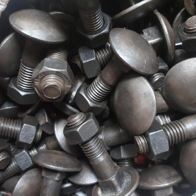 Baut Payung Kepala Lebar M12x50 Baut CB Kepala Lebar ASLI