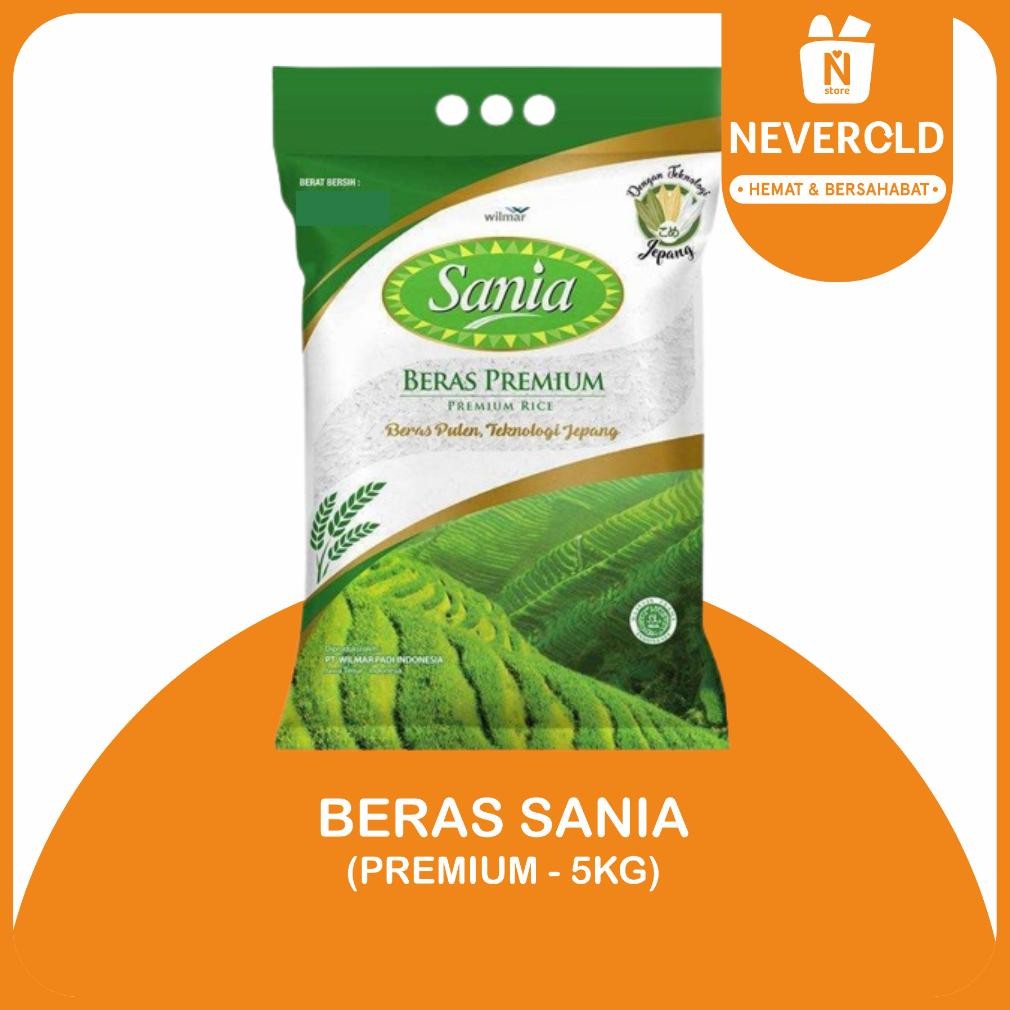 

Beras Sania Premium 5kg Pulen Aman Keluarga Nugi