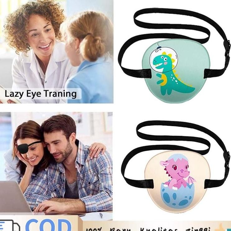 Eye Patch Lazy Eye Penutup Mata Satu Penutup Mata Anak
