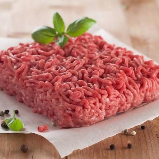 

Daging babi giling SUPER - pork minced kapsim giling PREMIUM 500gr Nugi