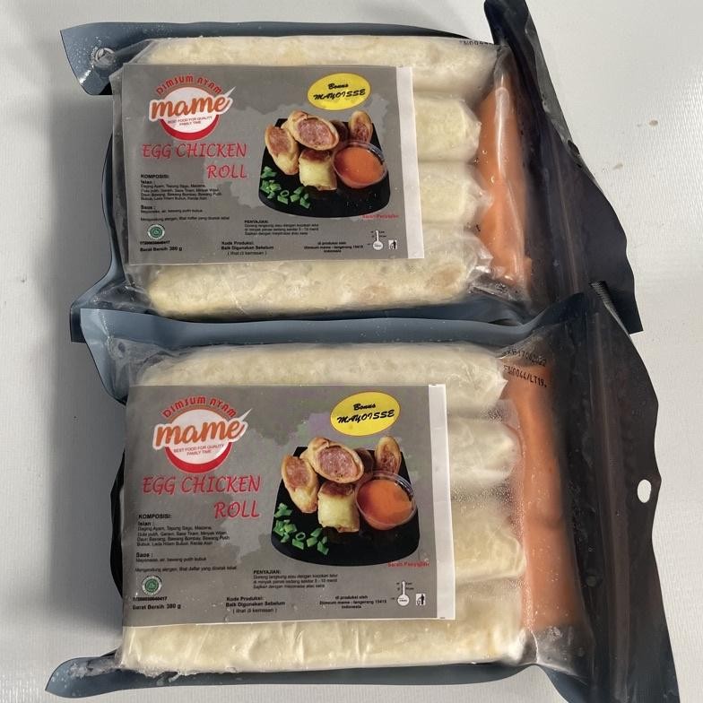 

Mame Egg Chicken Roll 380gr Nugi