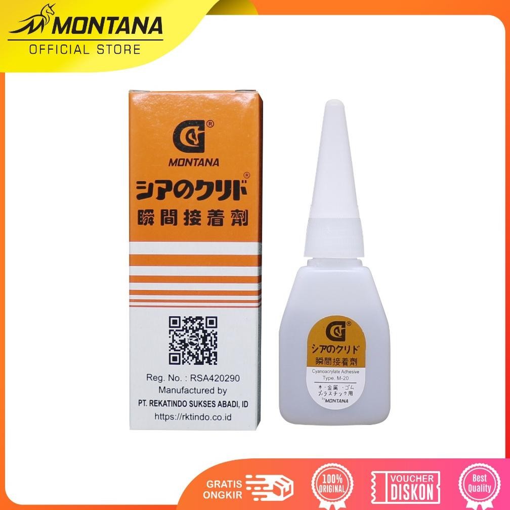 

MONTANA Lem Korea Kaca Besi Box Besar 50 Pcs Adhesive Glue Perekat Serbaguna GL06BBOX