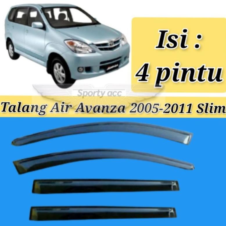 "DISKON" Talang air avanza vvti 2005-2011 slim 4pintu