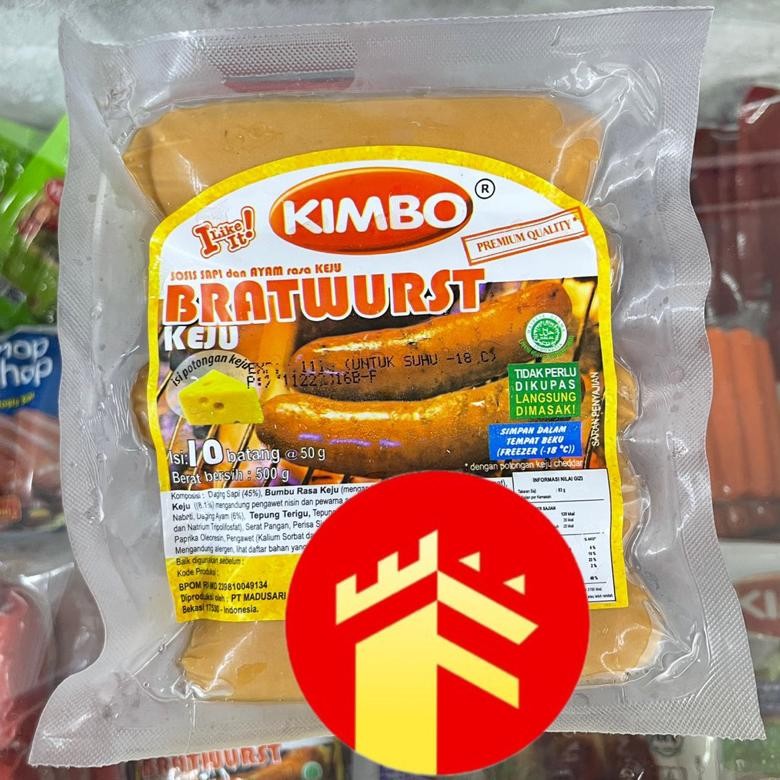 

Sosis Bakar Kimbo Bratwurst Keju 10 Pcs 500 Gr Kimbo Sosis Sapi Ayam Keju Kimbo Lada Hitam Nugi