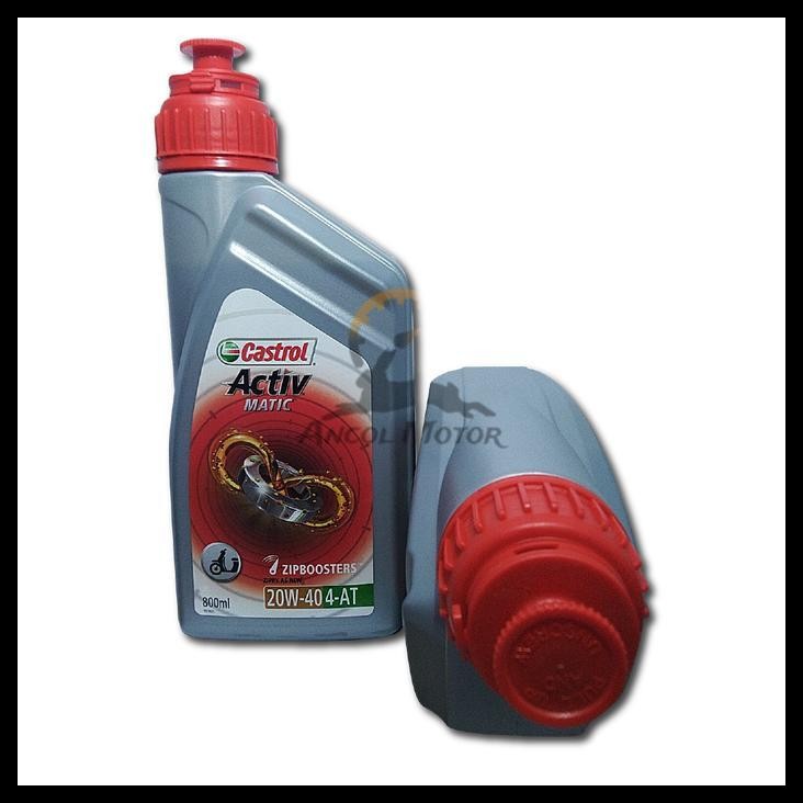 BEST DEAL OLI CASTROL ACTIV 20W50 800ML MOTOR BEBEK UNIVERSAL SUPRA GRAND LEGENDA REVO BLADE MESIN M