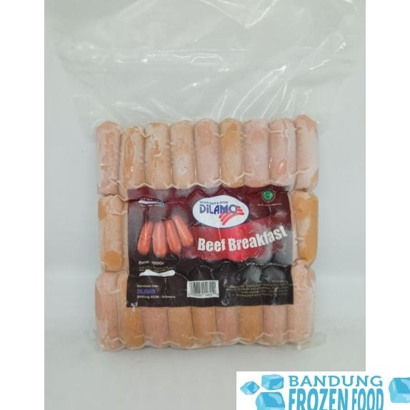 

Dilamo Beef Breakfast 1000 Gr Sosis Nugi