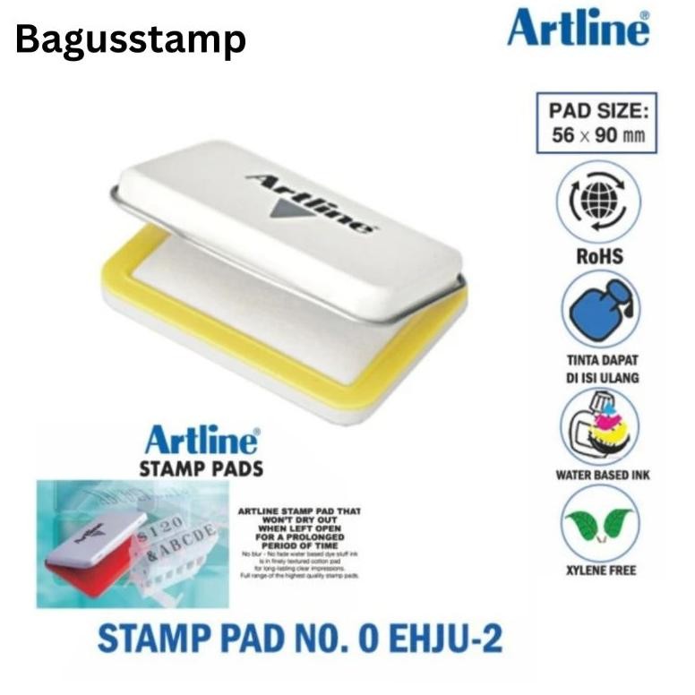 

ARTLINE Stamp Pad Bak Bantalan Tinta Stempel EHJU-1 EHJU-2 EHJU-3 EHJU-4 RB3