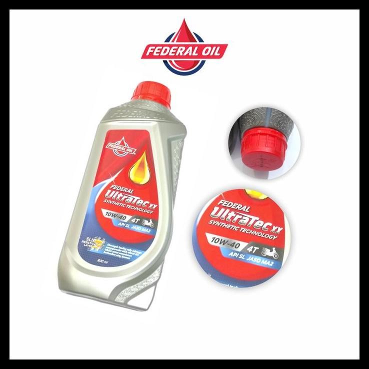 TERBARU OLI FEDERAL SUPREME XX 20W50 800ML API SJ JASO MA MOTOR BEBEK 