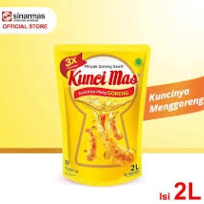 

Minyak Goreng Kunci Mas 2 Liter - Minyak Nabati Terbaik Diskon!