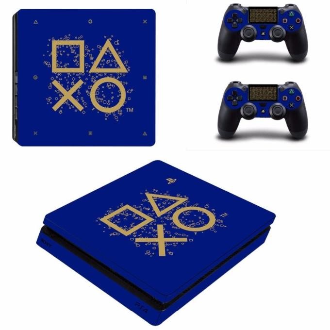 GARSKIN PS4 (SLIM,,FAT,,&PRO) BLU3 LIMITED EDITION Nugi