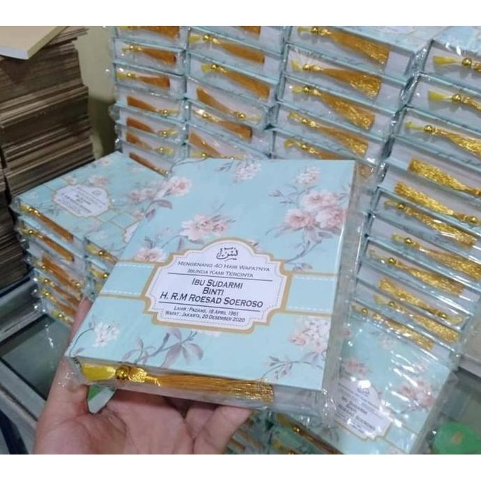 majmu syarif hardcover custom kertas glossy