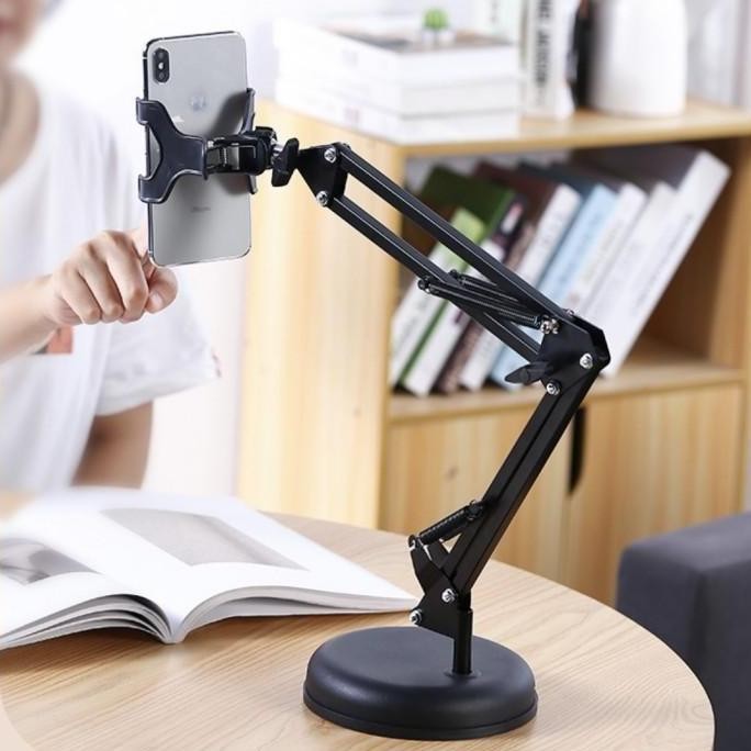 Kuke S77 Stand Holder Hp Meja Fahrenheit / Holder Handphone / Dudukan Hp Meja 201 Holder Overhead Tr