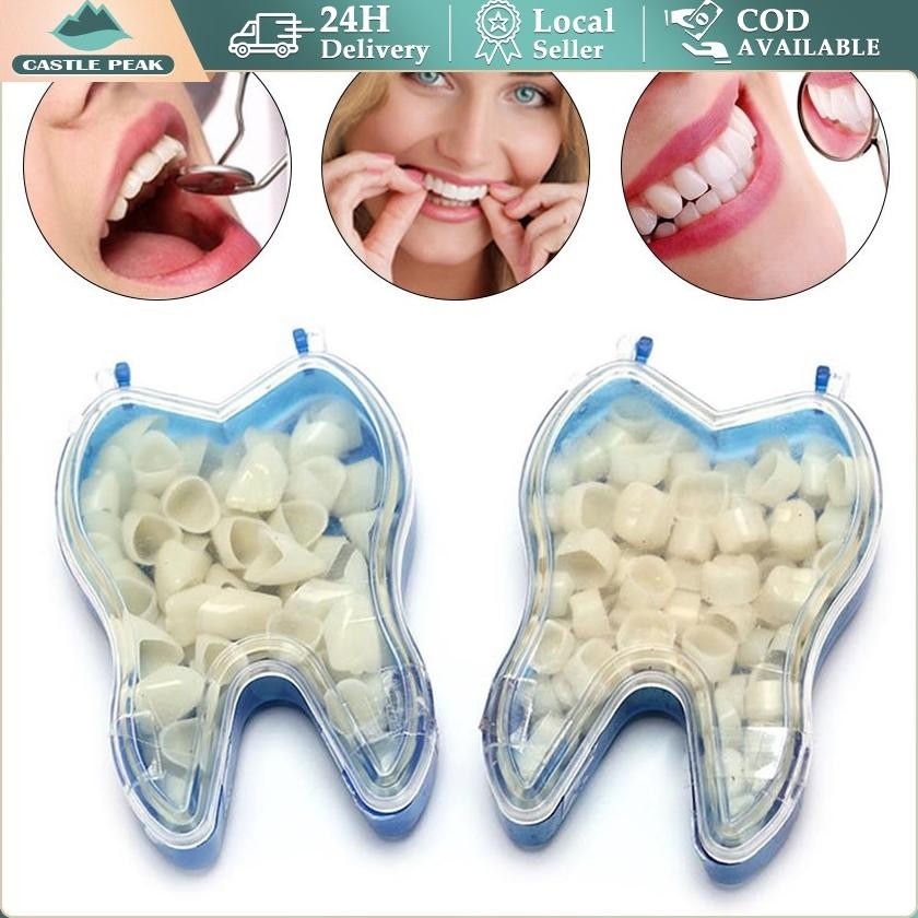 Gigi Palsu Penambal Ompong Temporary  Crown gigi sarung gigi mahkota gigi jaket gigi Teeth Mahkota g