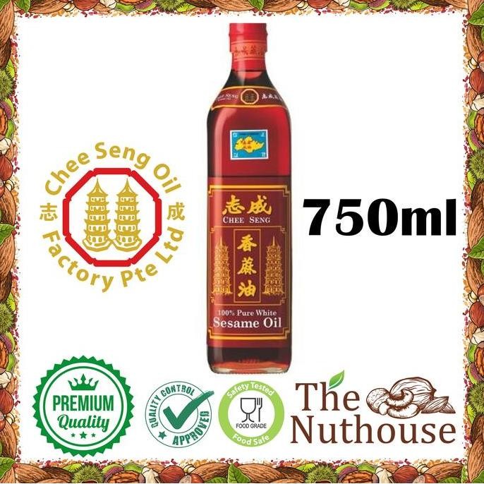 

Minyak Wijen Pagoda 750Ml - Chee Seng 100% White Sesame Oil Diskon!
