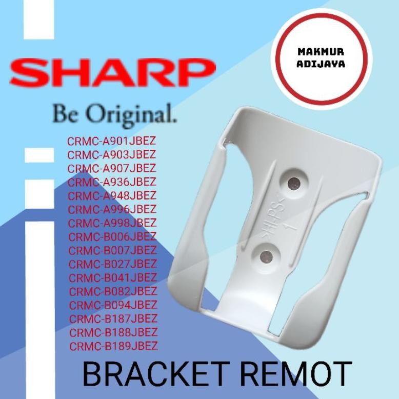 Standing / Holder / Bracket / Breket remot AC SHARP original Nugi