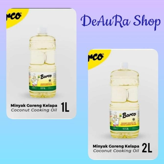 

Minyak Goreng Barco 1 Liter & 2 Liter Botol Minyak Sehat Pilihan Diskon!