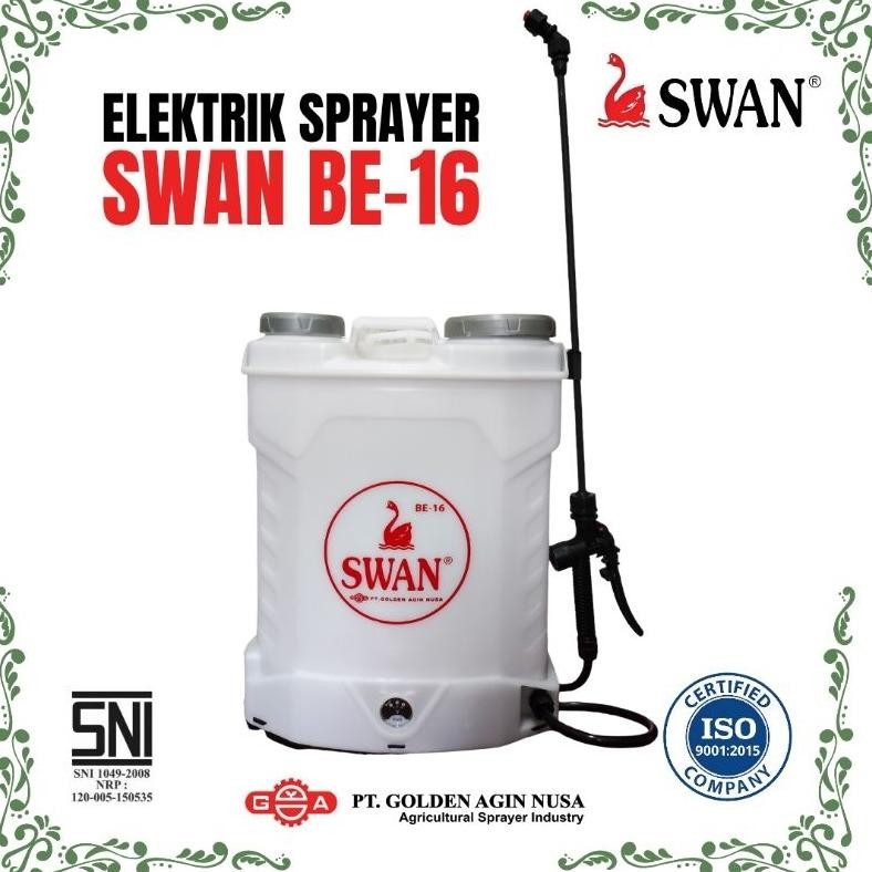 READY STOCK Sprayer Elektrik SWAN BE-16 tangki semprot pertanian/ Tangki semprot Elektrik / Tangki C