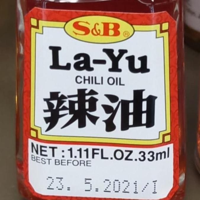 

S&B Layu Oil Minyak Cabai Chili Oil 33Ml Jepang Asli Diskon!
