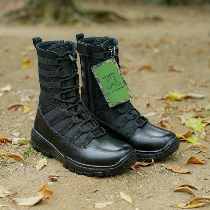 Sepatu PDL model Ninja Sepatu PDL kulit Sepatu PDL TNI POLRI SECURITY