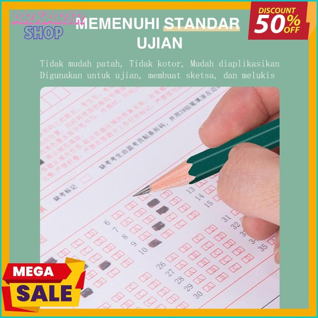 

Deli Pensil Kayu 2B 10Pcs Ce Certified Terlaris! Produk Ini Banyak Dicari