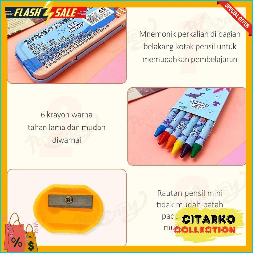 

Poney Kotak Pensil Anak Set Stationery Untuk Hadiah Anak Sekolah Kotak Pensil Karakter Alat Tulis Lengkap Diskon Setengah Harga