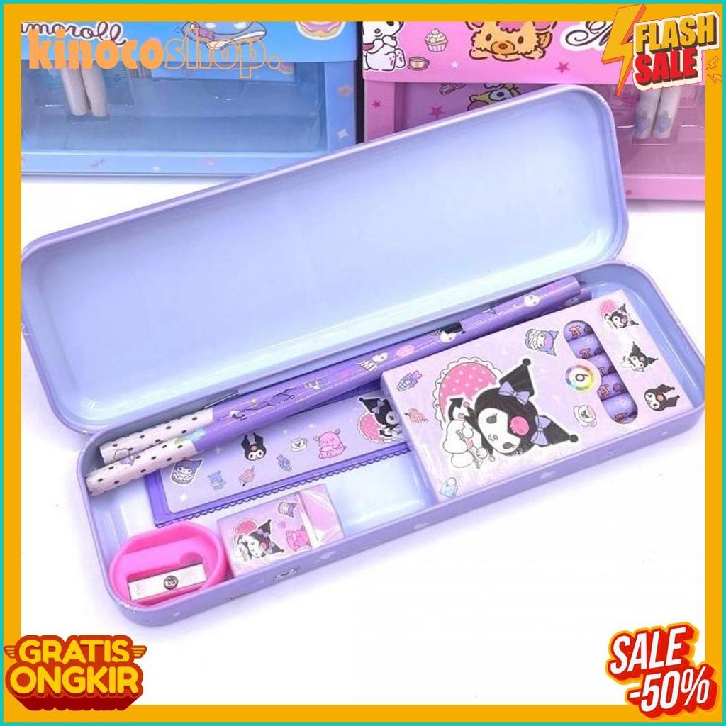 

Gagalu 7 In 1 Set Alat Tulis Anak/ Kotak Pensil Anak Set Stationery Untuk Hadiah Anak Sekolah / Alat Tulis Set Kotak Pensil Karakter Terlengkap Dan Termurah