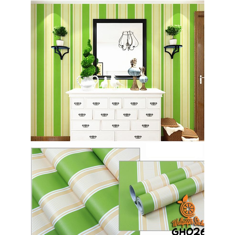PAKET 5 ROLL Wallpaper dinding Ukuran 45Cm X 10 meter Wallpaper stiker dinding CY wallpaper kamar ti