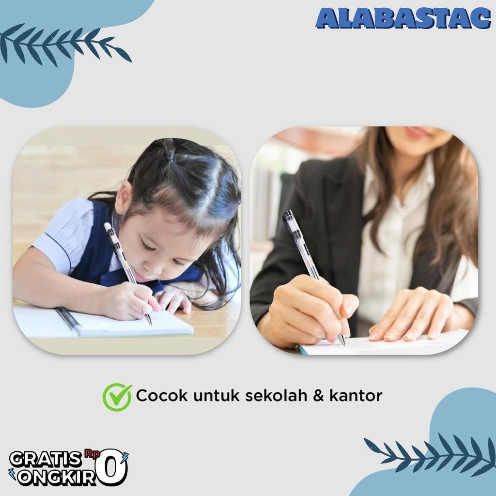 

Greebel Pulpen Gel / Gel Pen Gp- 510 Primary 0.5 Hitam (6Pcs/Set) Ballpen Gel Ballpoint Bolpen Bolpoin Pena Gel Diskon