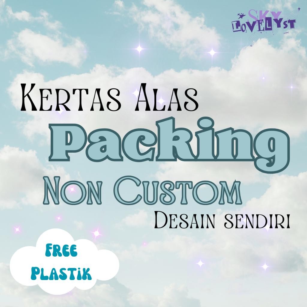 

Bis Alas Packing Beads | Desain Sendiri [Baca Deskripsi & Slide2/3]