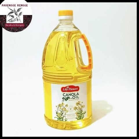 

Minyak Kanola Lily Flower 2L - Canola Oil Untuk Masakan Sehat Diskon!