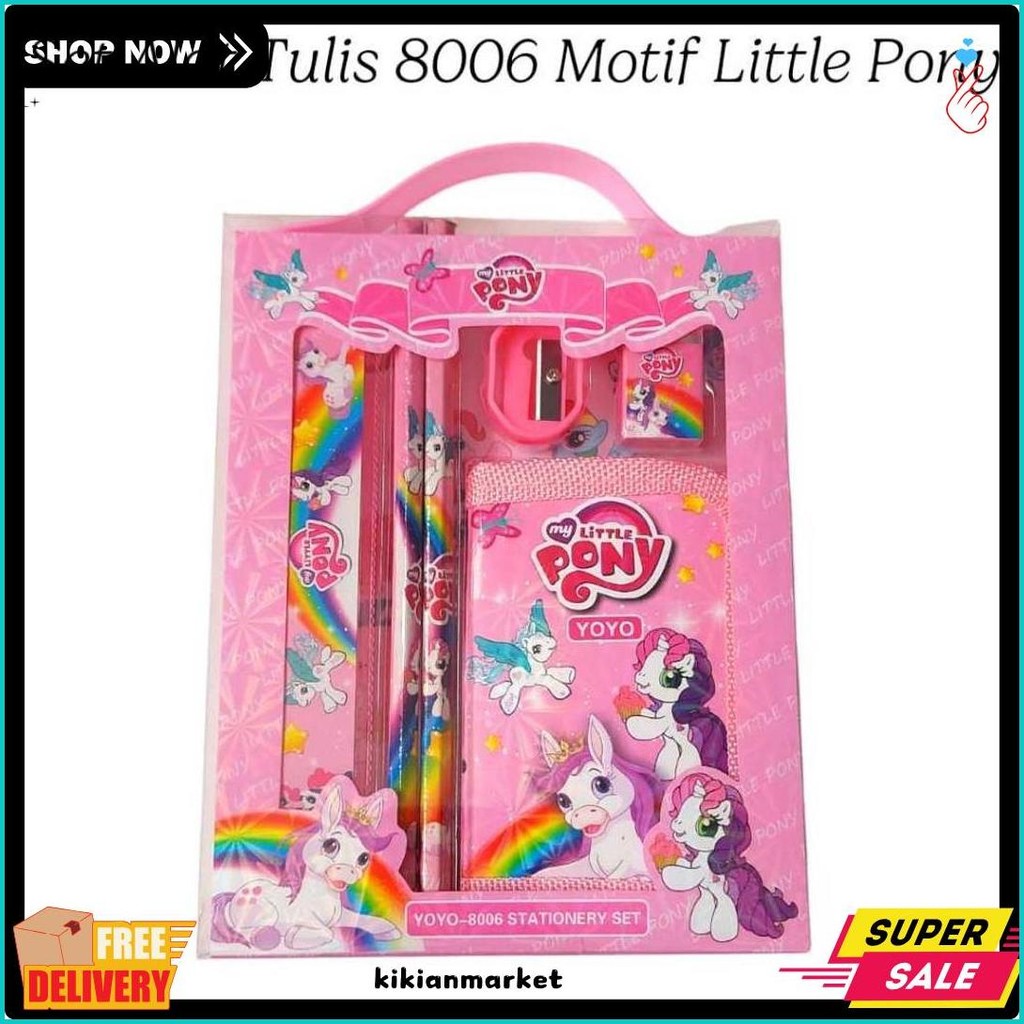 

8015 Paket Alat Tulis + Kotakpensil / Souvenir Ulang Tahun Atk Set Anak Karakter Terlengkap Dan Termurah