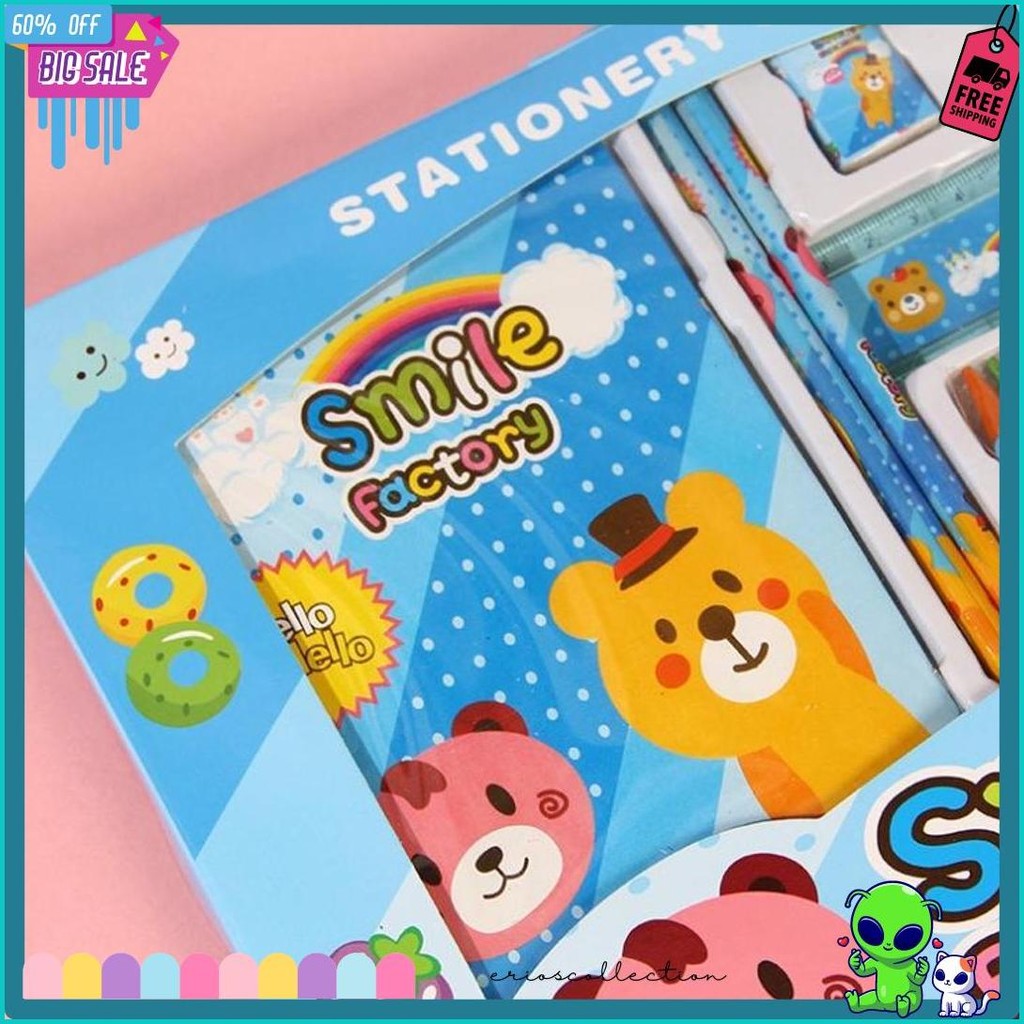 

Cod - S5982 Set Alat Tulis 8 In 1 / Set Alat Tulis Anak Motif Kartun / Set Alat Tulis 8 In 1 Lucu / Stationery Set 8 In 1 Lucu Terlaris! Produk Ini Banyak Dicari
