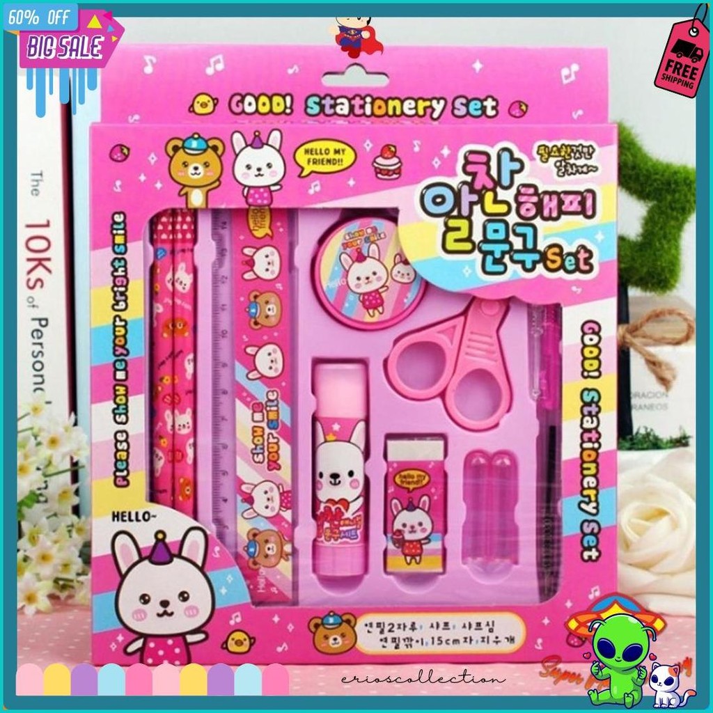 

Sms Paket Alat Tulis Set 8In1 Stationery Set Study Set Anak Karakter Set Alat Tulis Anak Tk Diskon Setengah Harga