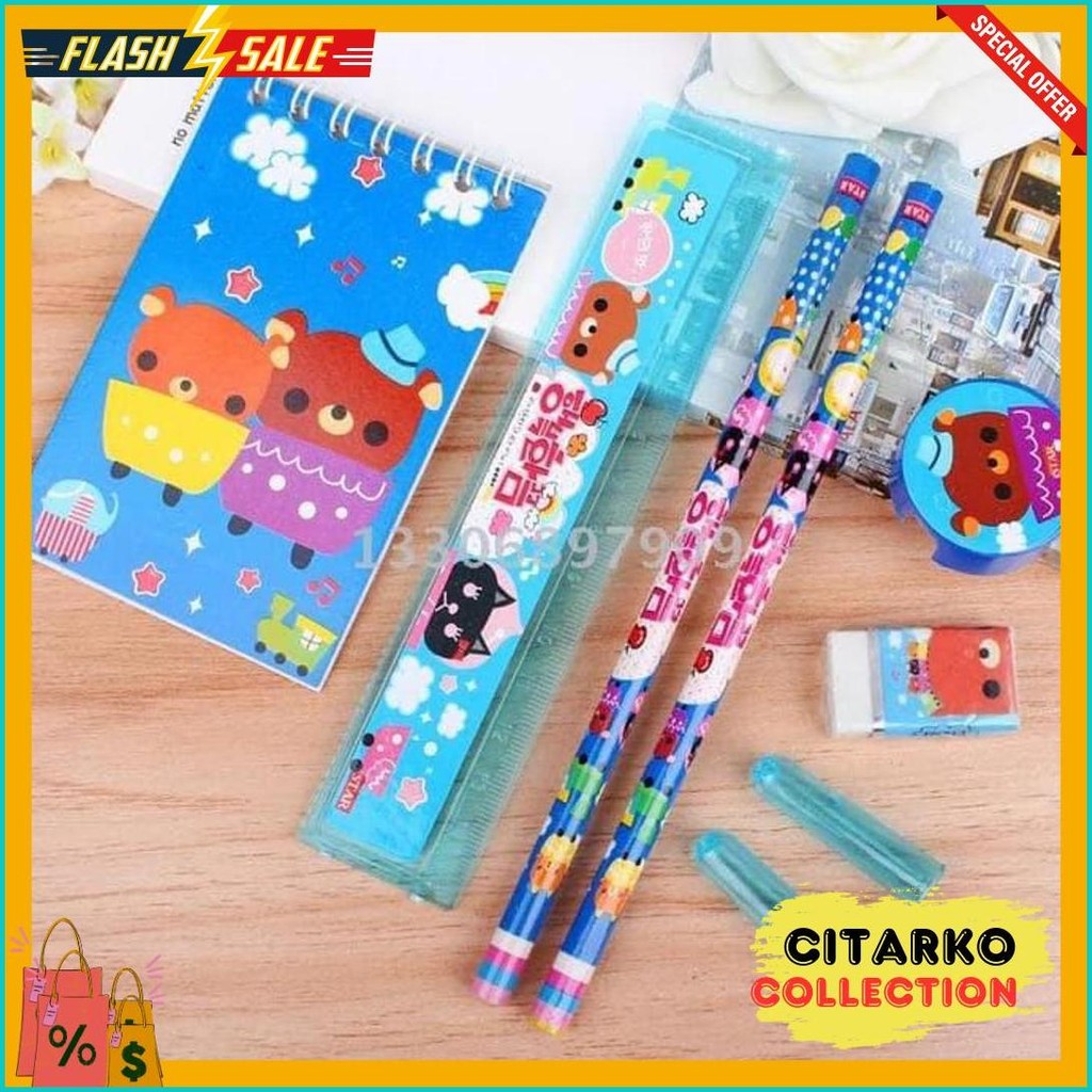 

Mmm Paket Alat Tulis Set 8In1 Stationary Set Study Set Anak Karakter Set Alat Tulis Anak Tk Flash Sale! Diskon Hingga 70%