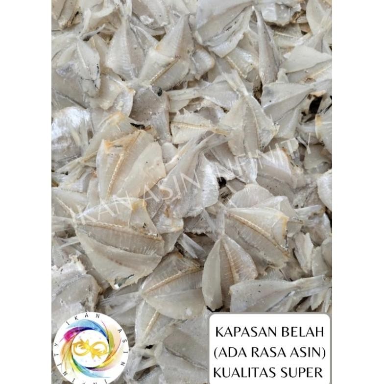 

Ikan Asin Kapasan Belah Ada Rasa Asin Kualitas Super 500 Gram