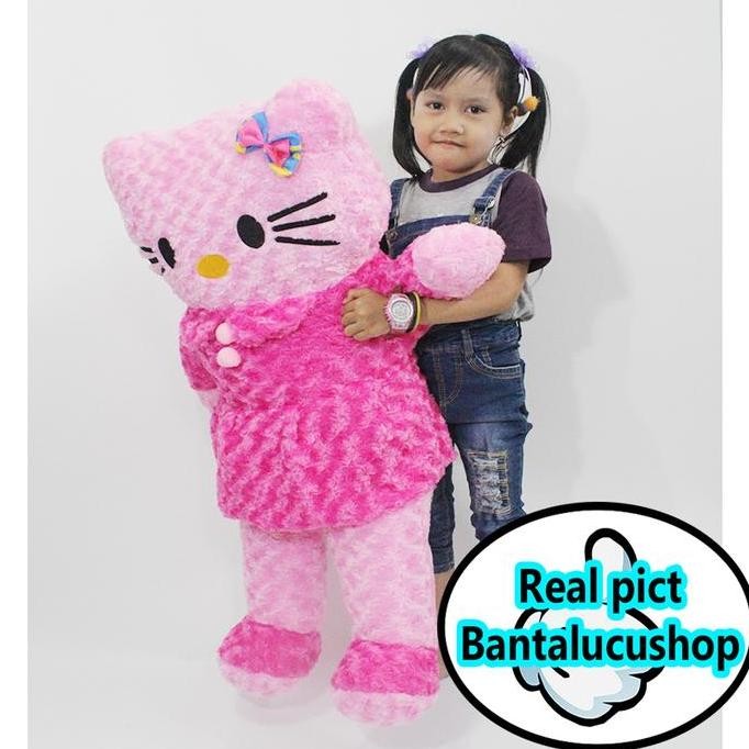 Siap Kirim Boneka Hello Kitty XL Boneka Lucu Sanrio Jumbo Lembut Cewek