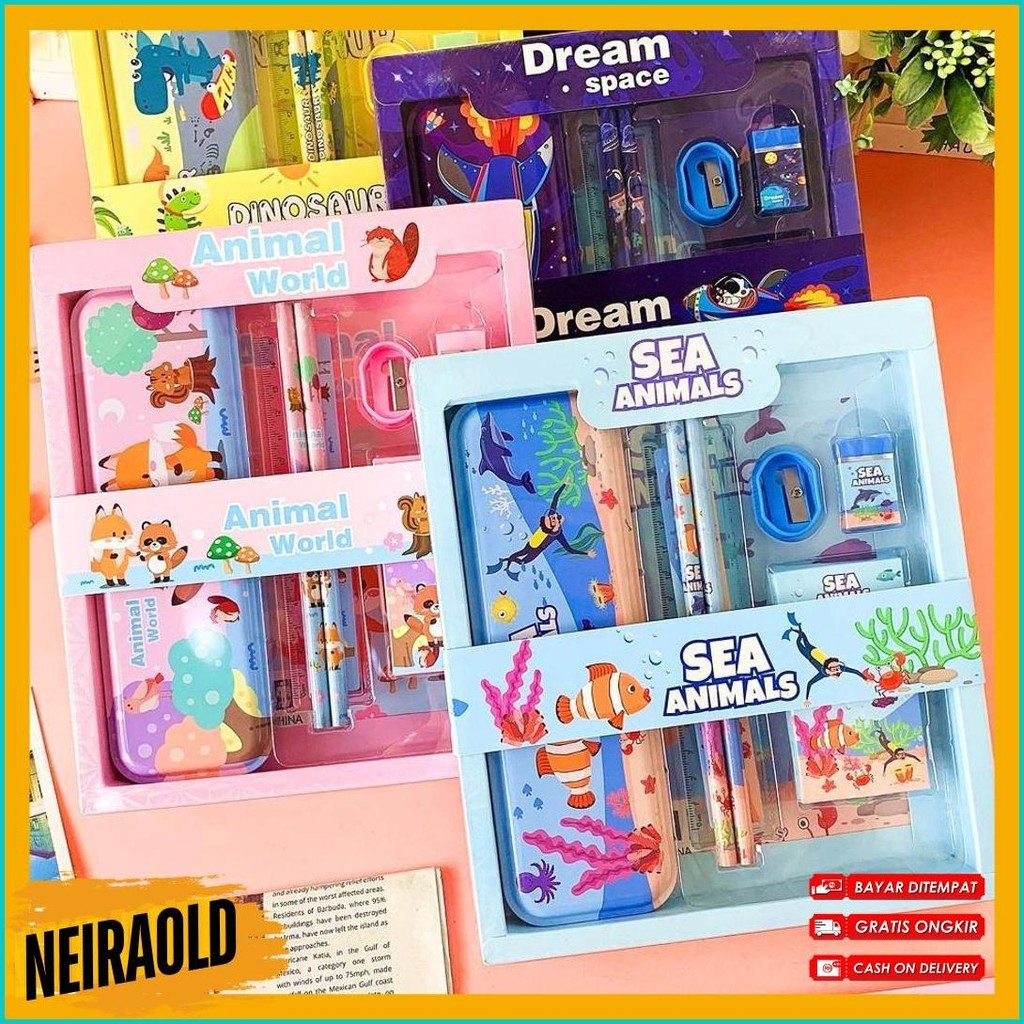 

Jcho Kotak Pensil Anak Stationary Set Lengkap Alat Tulis Kotak Pensil Lucu Karakter Terlaris! Produk Ini Banyak Dicari